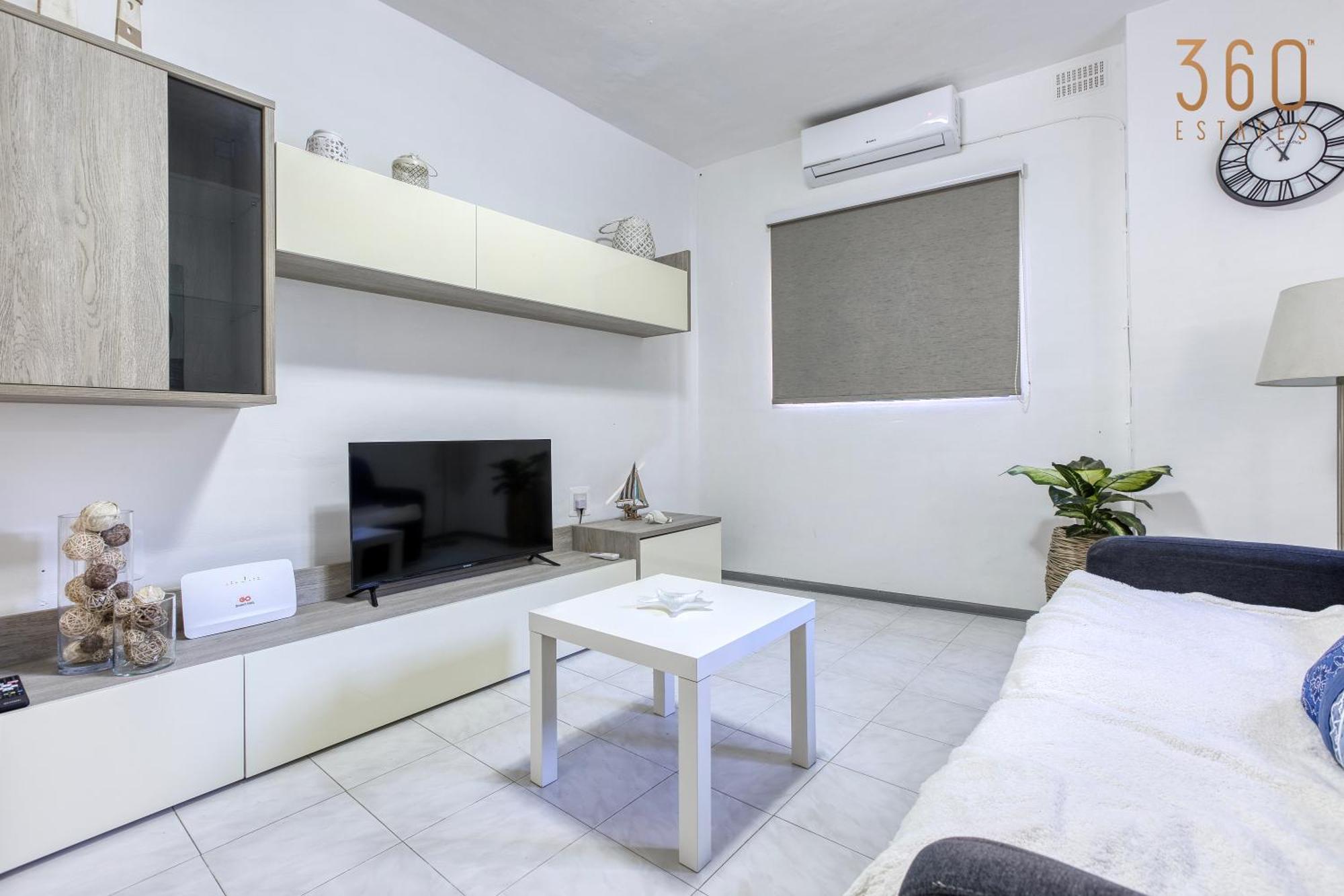 Peaceful 1br Maisonette With Sofa Bed With Wifi By 360 Estates Apartment St. Paul's Bay