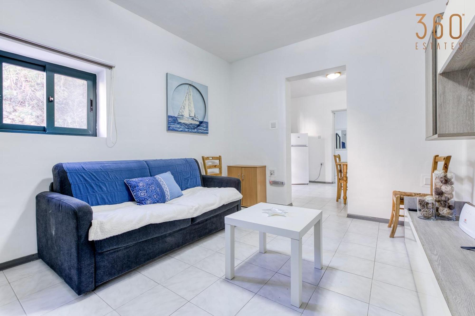 Peaceful 1br Maisonette With Sofa Bed With Wifi By 360 Estates * St. Paul's Bay