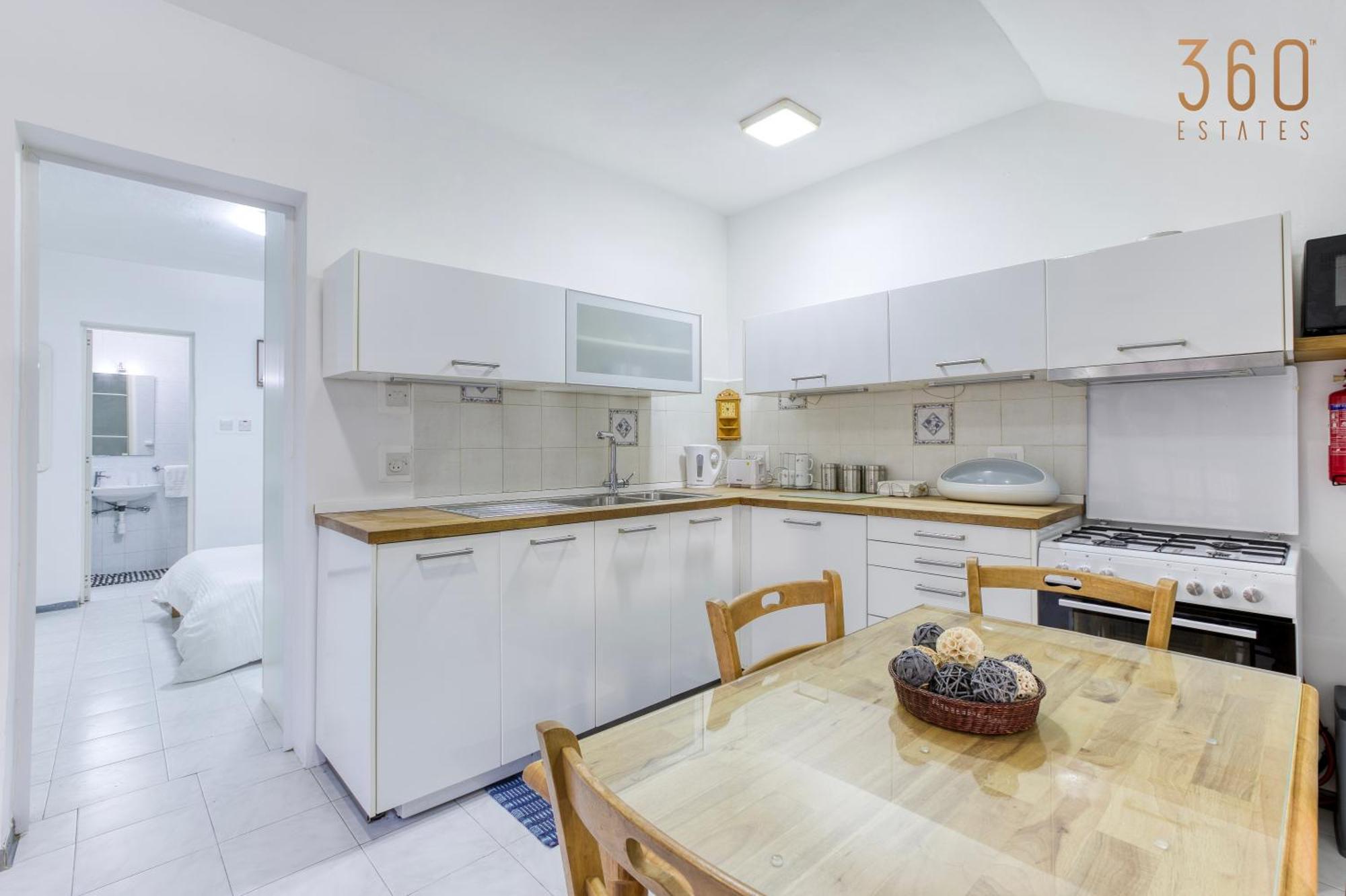 Peaceful 1br Maisonette With Sofa Bed With Wifi By 360 Estates * St. Paul's Bay